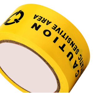 Yellow ESD Anti Static Warning Tape Chinese Or English Identification Tape Protection Zone PVC Floor Tape - Image 4
