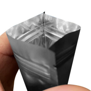 Matte Self Sealing Bag Solid Color Double-Sided Opaque Sealed Bag Aluminum Foil Plated Packaging Bag - Image 3