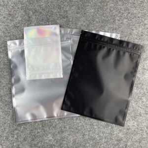 Matte Self Sealing Bag Solid Color Double-Sided Opaque Sealed Bag Aluminum Foil Plated Packaging Bag - Image 4