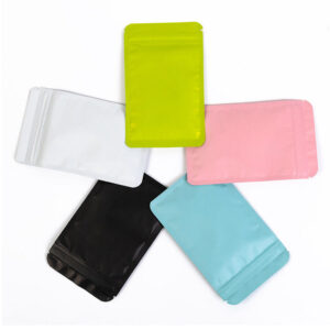 Matte Self Sealing Bag Solid Color Double-Sided Opaque Sealed Bag Aluminum Foil Plated Packaging Bag - Image 5