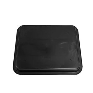 217x174x26mm Black ESD Antistatic Plastic Square Trays Electronic Circle Turntable - Image 4