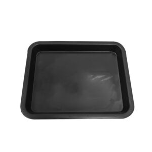 217x174x26mm Black ESD Antistatic Plastic Square Trays Electronic Circle Turntable - Image 3