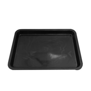 480x328x42mm Anti Static Square Tray Black Plastic Square Basin ESD Turnover Box Electronic Parts Material Box Storage Plastic Tray - Image 2