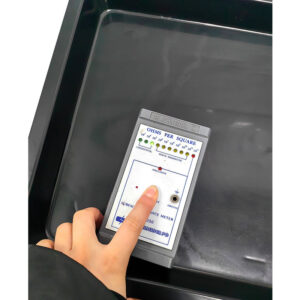 480x328x42mm Anti Static Square Tray Black Plastic Square Basin ESD Turnover Box Electronic Parts Material Box Storage Plastic Tray - Image 4