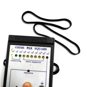 104 X 4 X 1.5mm Black ESD Antistatic Conductive Silicone Band For Electronic Components - Image 3