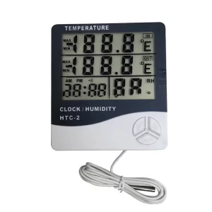 Digital Temperature And Humidity Meter Htc-2 Thermohygrometer - Image 1