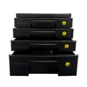 Anti Static Plastic Drawer Filing Cabinet Desktop Storage Drawer - Image 2