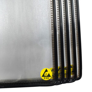 Anti-Static Wall Mounted Rotary Shaft A4 Display Rack - Image 4