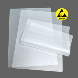 ESD PET Plastic Sealing Film A4 Size Antistatic Heat Resistant - Image 1