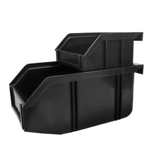 Anti Static Black Plastic Slanted Mouth Component Box - Image 3