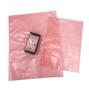 Red ESD Bubble Bag Anti Static Double Sided - Image 4