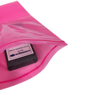 250X350MM PE Pink Anti Static Shielding Bag Self Sealing esd - Image 2