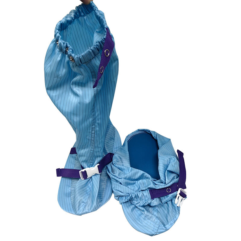 ESD Dust Free Cleanroom PVC Soft Sole High Boots - Image 2