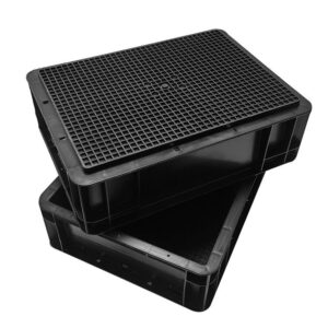 PP Plastic ESD Anti Static Boxes For Electronics 400*300*120mm - Image 3