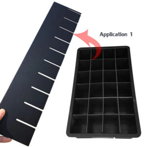 ESD Antistatic PP Plastic Partition Board 555x320MM - Image 3