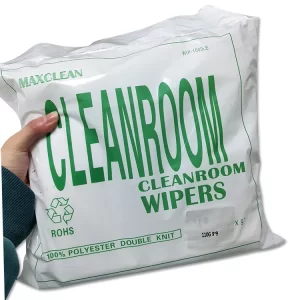 100% Polyester 1009SLE/110 9"X9" Cleanroom Wiper - Image 7