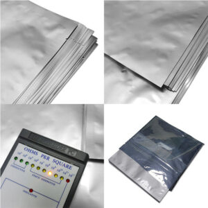 Aluminium Foil ESD Packaging Materials Moisture Barrier Bag Heat Sealed 45*43cm - Image 3
