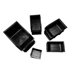 High Conductive ESD Plastic Bins For Small Parts Storage 95x165x70mm - Image 1