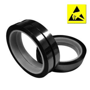 8mmx36m PET Esd Packaging Tape Silver Gray Translucent - Image 4