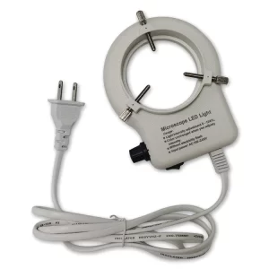 White Circle LED Ring Light For Microscope ESD Safe Tools - Image 2