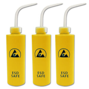 Cleanroom ESD Wash Bottle 250ml 500ml Blue Yellow Plastic Squeeze Type - Image 3