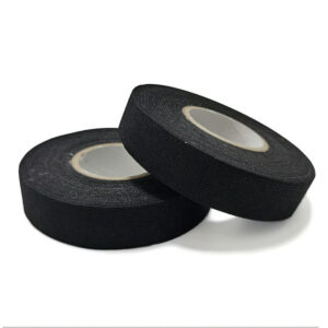 Black Super Viscosity Automotive Wiring Harness Tape For Automobile Industry - Image 2