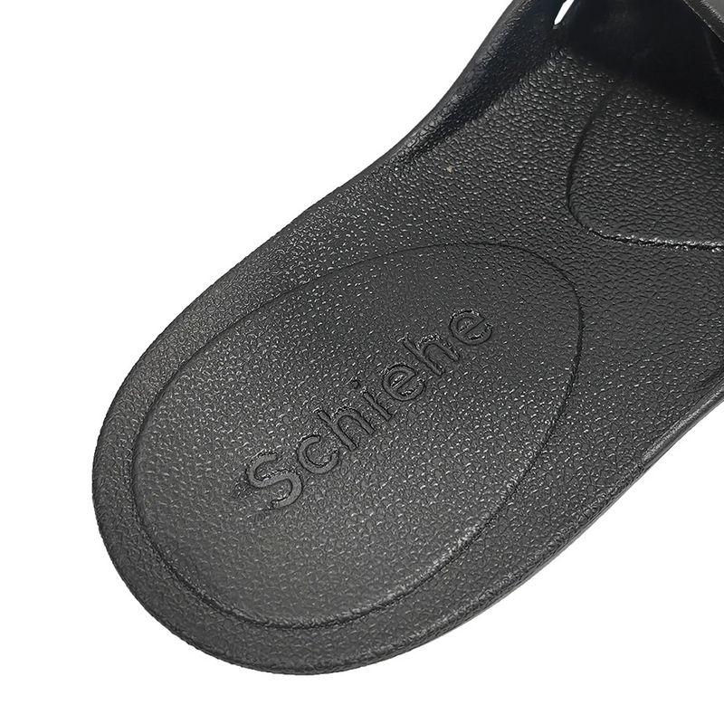 Black Bathroom Anti-Slip Waterproof Home Parent Child Slipper PVC Large Slippers - Image 6