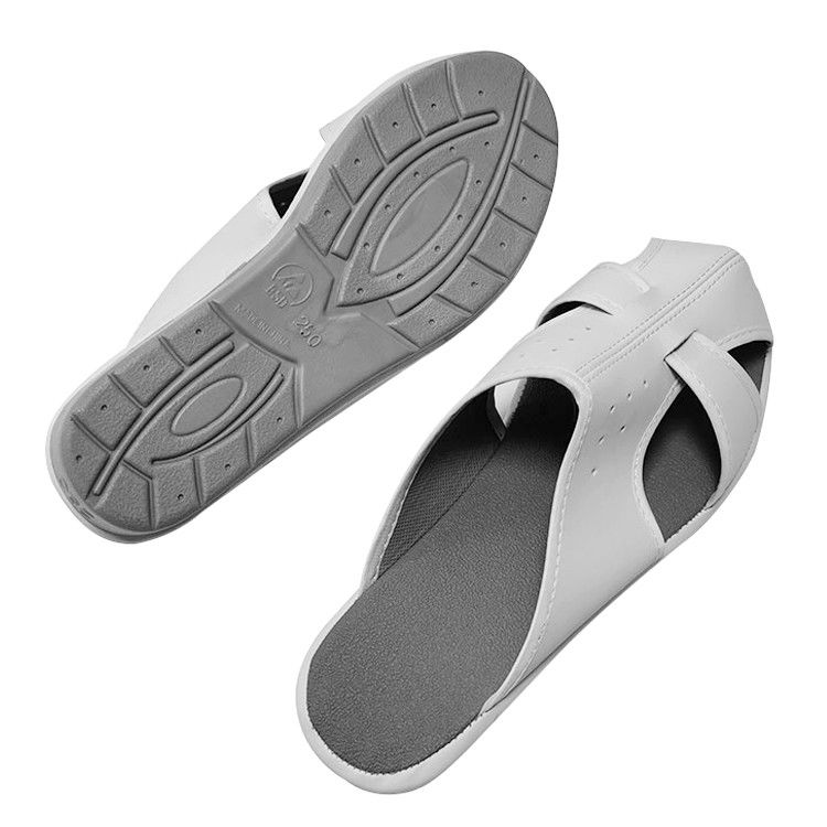 Cleanroom shoes Supplier SPU Sole Anti Static ESD Slipper For Food Industrial - Image 2