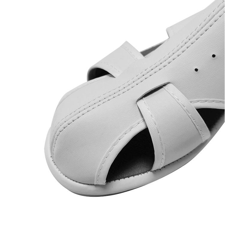 Cleanroom shoes Supplier SPU Sole Anti Static ESD Slipper For Food Industrial - Image 4