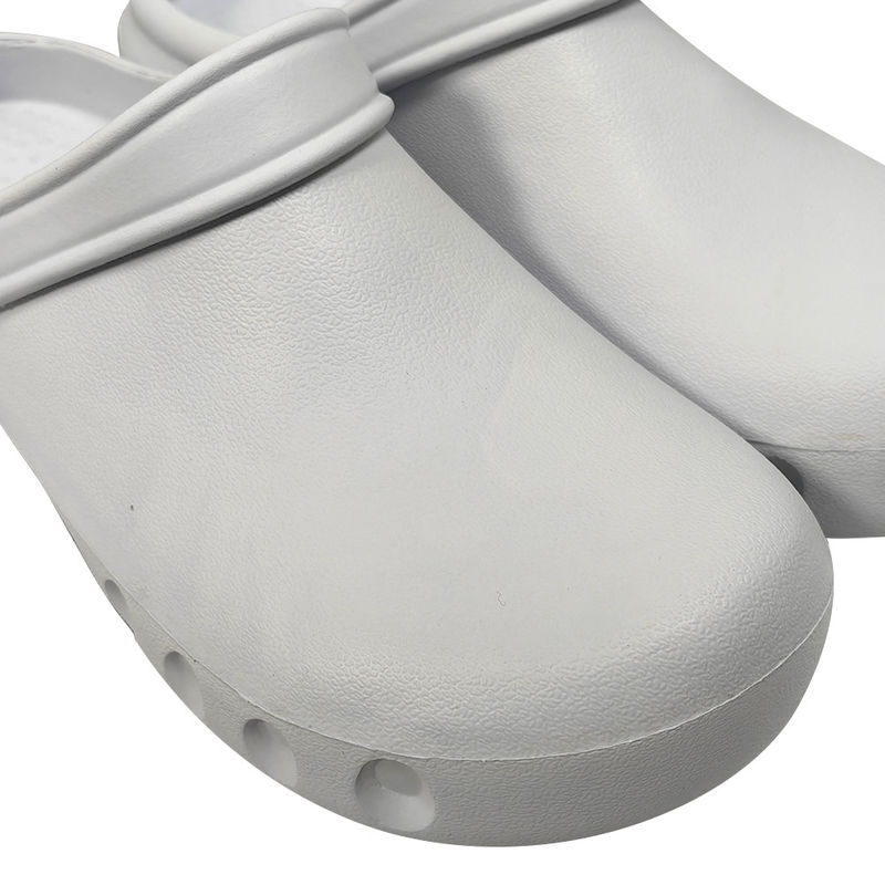 White Laboratory Lightweight Non-Slip Cleanroom EVA Shoes for Operation Room - Image 5