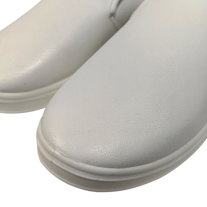 White Cleanroom Anti-static Working Shoes with PU Conductive Insole - Image 4