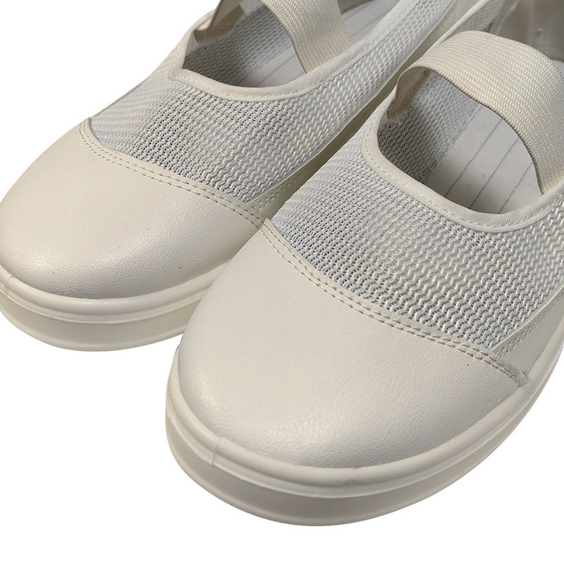 Safety Elastic Open Back Type ESD Antistatic Cleanoom Mesh Shoes for Industrial Workwear - Image 3