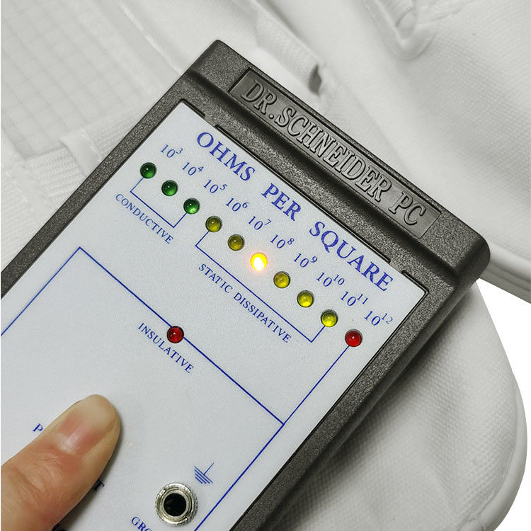 High Quality PVC Sole Shoes ESD Breathable Cloth Upper Antistatic Canvas Shoes for Lab - Image 3