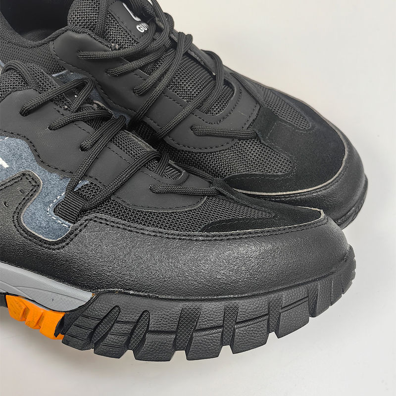 Sturdy and Impact-Resistant Men's Industrial and Construction Work Sneakers with Steel Toe Safety Features - Image 4