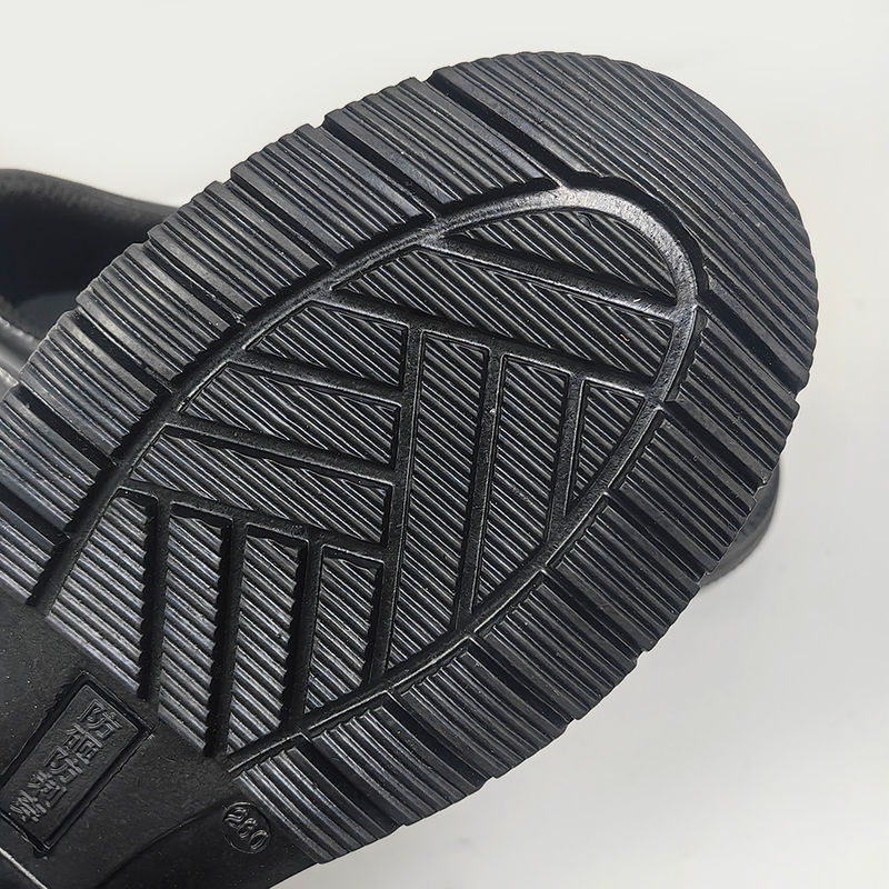 Unisex Anti Smash Construction Work Shoes Low Cut Steel Midsole Rubber Steel Toe Leather Upper Safety Shoes - Image 5