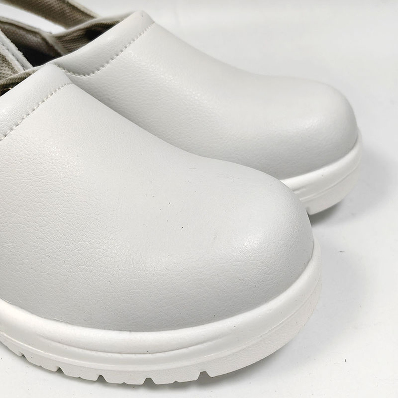 White Anti Smashing ESD Anti-Static Safety Shoes With Steel Toe Caps For Dust-Free Cleanroom Esd Work Shoes - Image 5