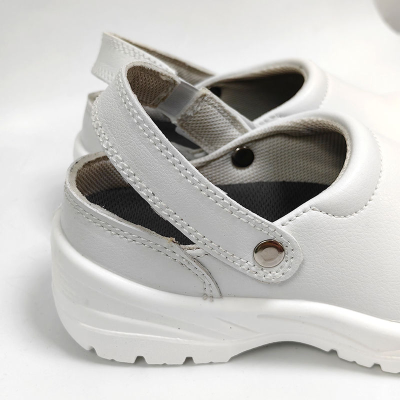 White Anti Smashing ESD Anti-Static Safety Shoes With Steel Toe Caps For Dust-Free Cleanroom Esd Work Shoes - Image 4