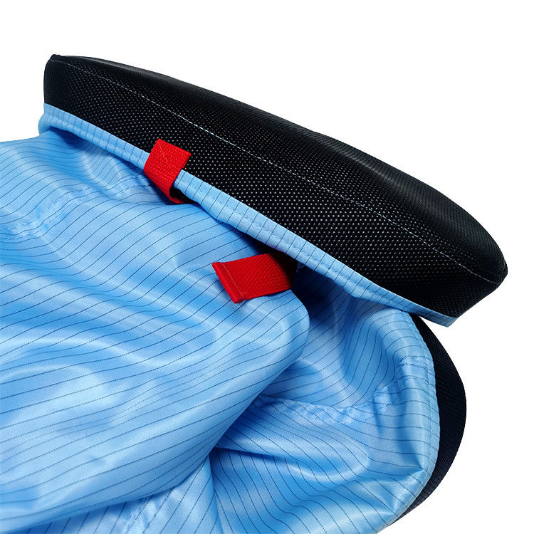 Cleanroom Blue Anti Static Work Boot 5MM Stripe ESD Fabric Long Boots - Image 5