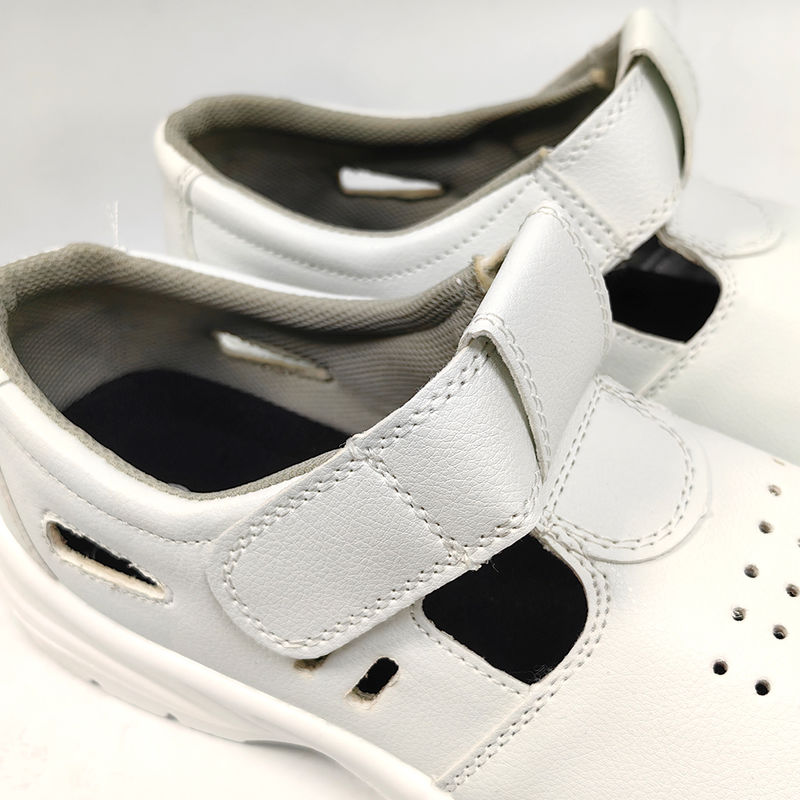 Antistatic Soft PU Sole Lightweight Esd Safety Shoes Breathable Dustproof Steel Toe - Image 4