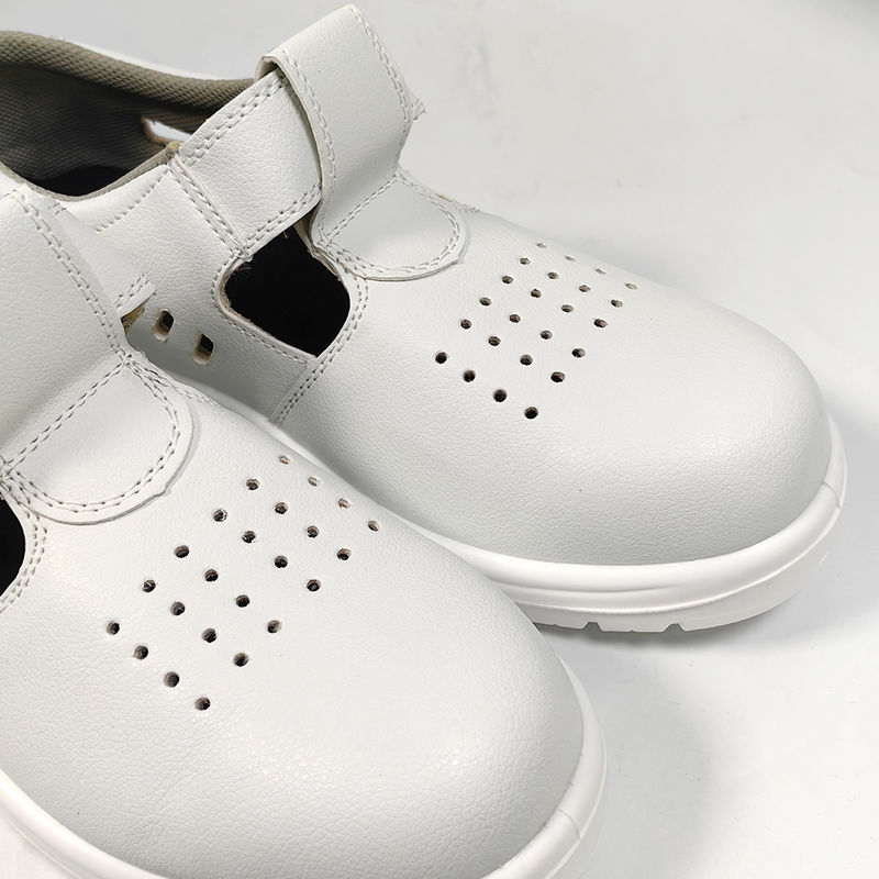 Antistatic Soft PU Sole Lightweight Esd Safety Shoes Breathable Dustproof Steel Toe - Image 3