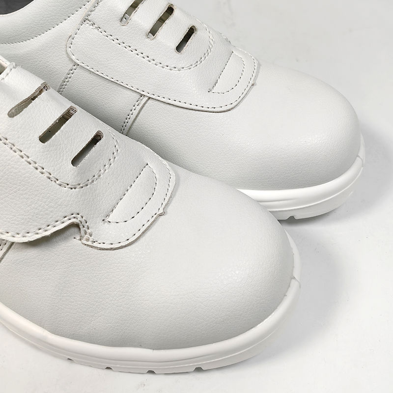 No Lacing Velcro Design Esd Safety Shoes Dustproof Steel Toe Work - Image 3