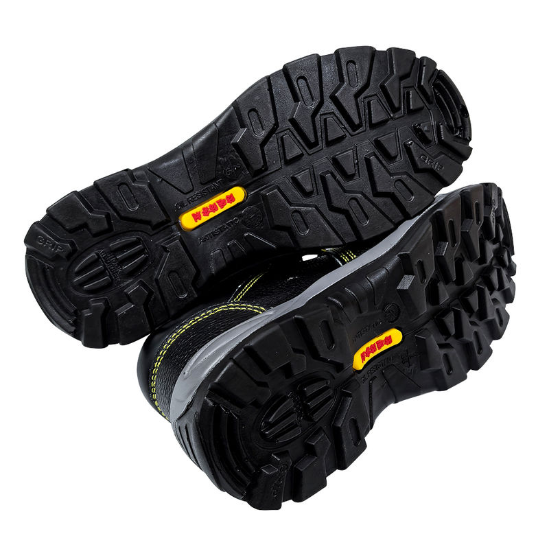 Black Anti Smashing Anti Piercing Steel Toe Safety Working Shoes - Image 5