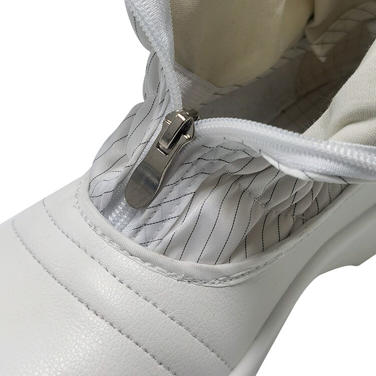 White Steel Toe ESD Antistatic Safety Boots for Industrial Workwear - Image 4