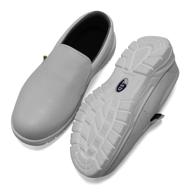 Cleanroom ESD Antistatic White Steel Toe Breathable Safety Shoe ESD Anti-Static Shoes - Image 4
