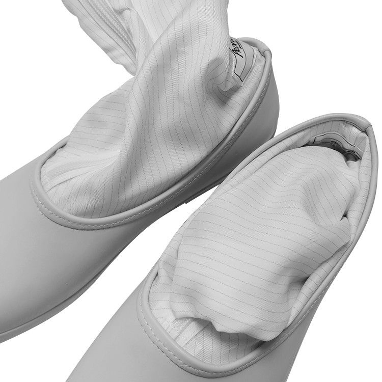 Autoclavable ESD Boots Rubber With Zipper Industrial Use - Image 3