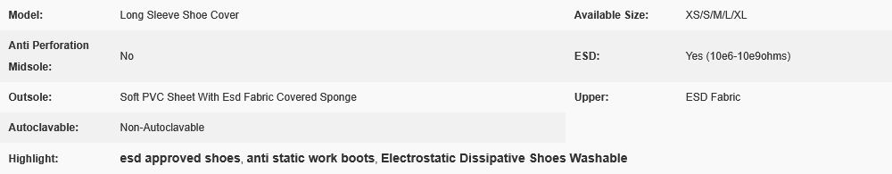Screenshot 2026-02-08 at 20-04-31 PVC Dotted Long Sleeve Electrostatic Dissipative Shoes Washable With Ties