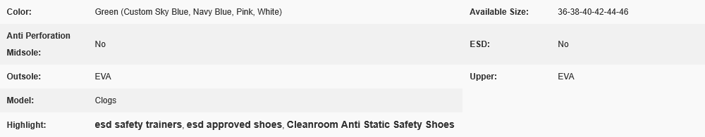 Screenshot 2026-02-08 at 20-12-20 Cleanroom Anti Static Safety Shoes EVA Clogs Green Nurse Clogs For Hospital
