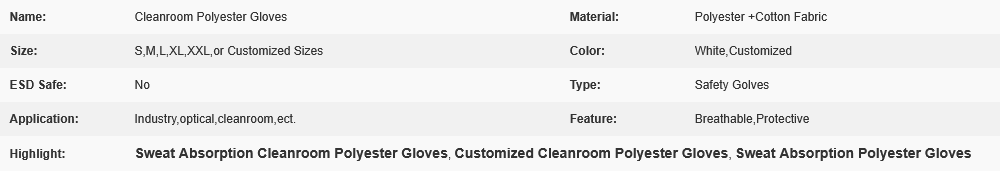 Screenshot 2026-02-22 at 11-53-22 White Hand Sweat Absorption Working Cleanroom Polyester Gloves Customized
