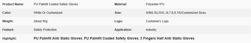 Screenshot 2026-02-22 at 12-02-35 3 Fingers Half PU Palmfit Coated Safety Gloves Industry Use White