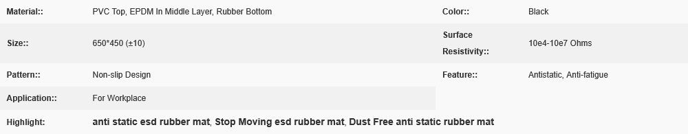 Screenshot 2026-02-23 at 15-07-55 Anti Static ESD Rubber Mat Stop Moving Dust Free Elasticity Anti Fatigue 650 450